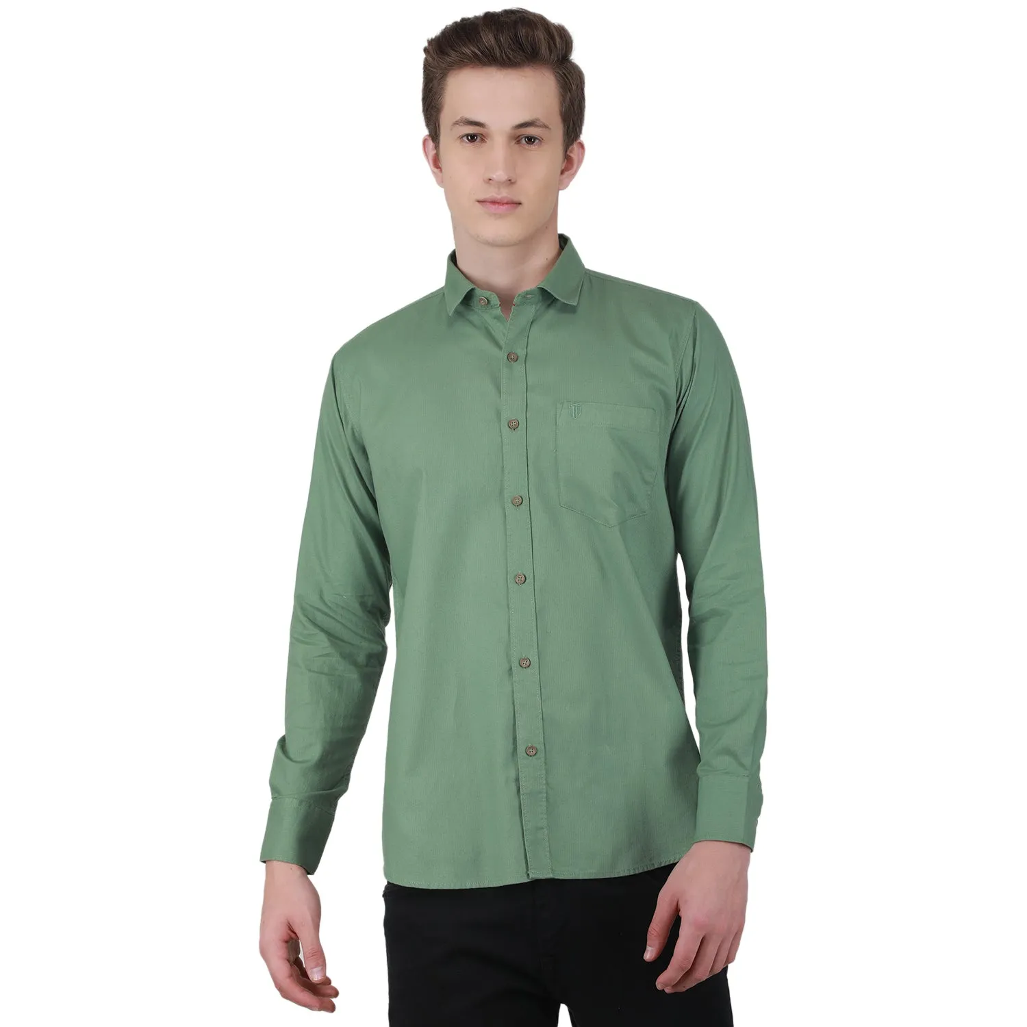 Duke Stardust Men Full Sleeve Cotton Shirt (SDO8PCD)