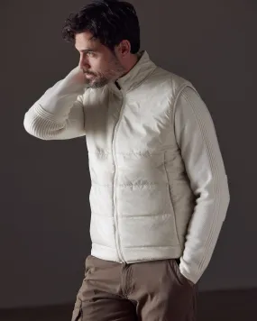 Eco Insulated Vest - Winter White
