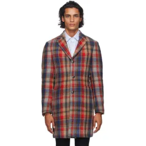 Etro Multicolor Wool Coat