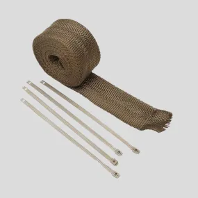 Exhaust Wrap Kit 2"x 50' Titanium