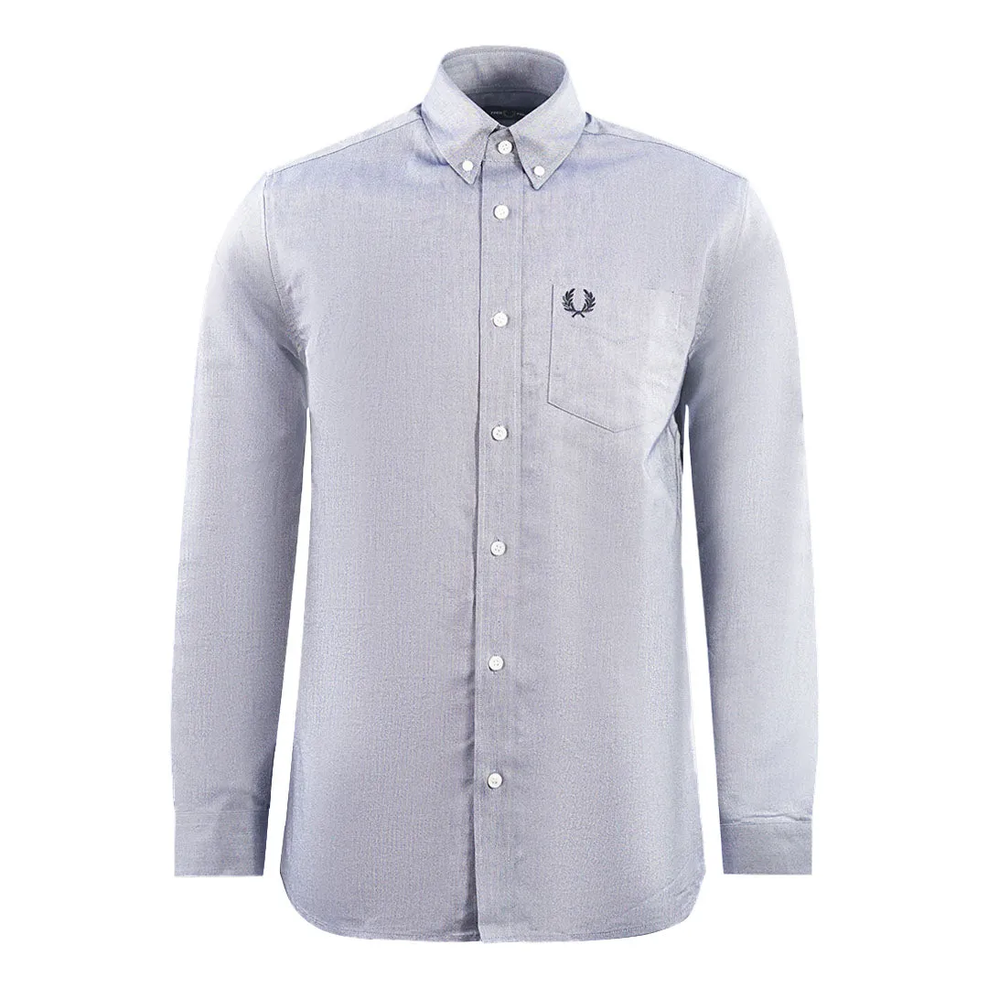 Fred Perry Oxford Mid Blue Casual Shirt