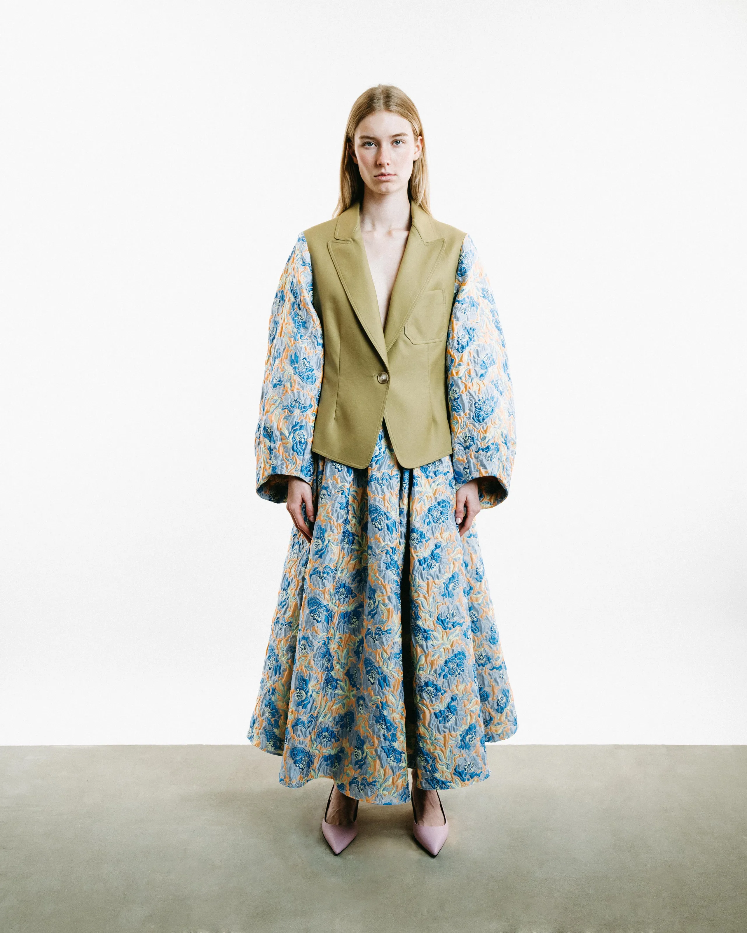 Full Pleated Skirt