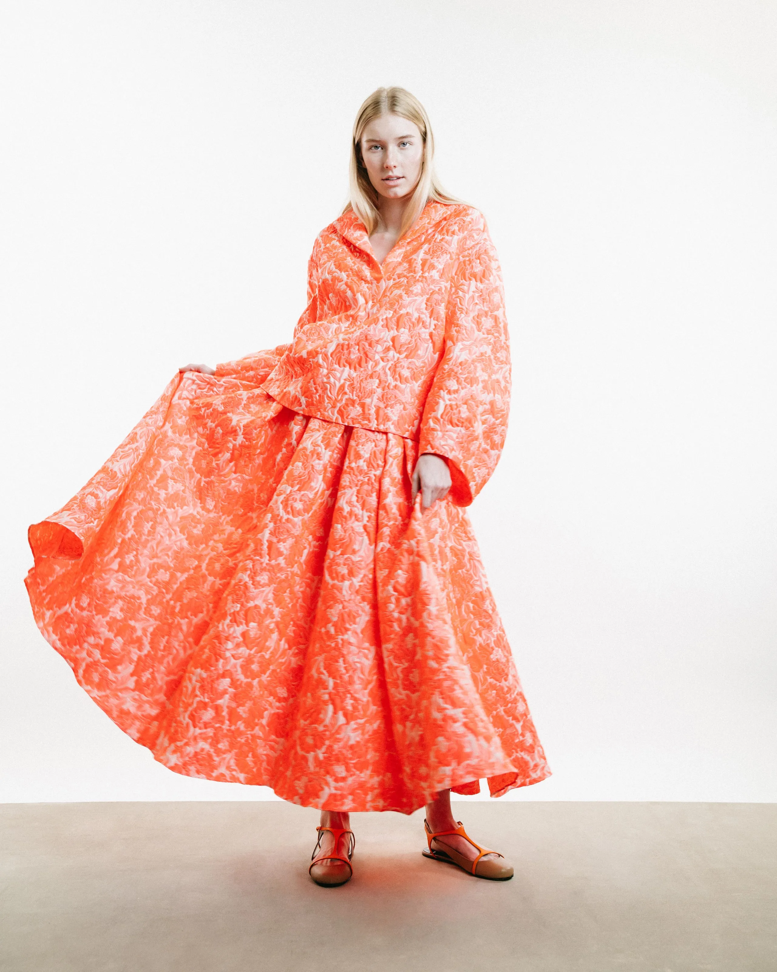 Full Pleated Skirt