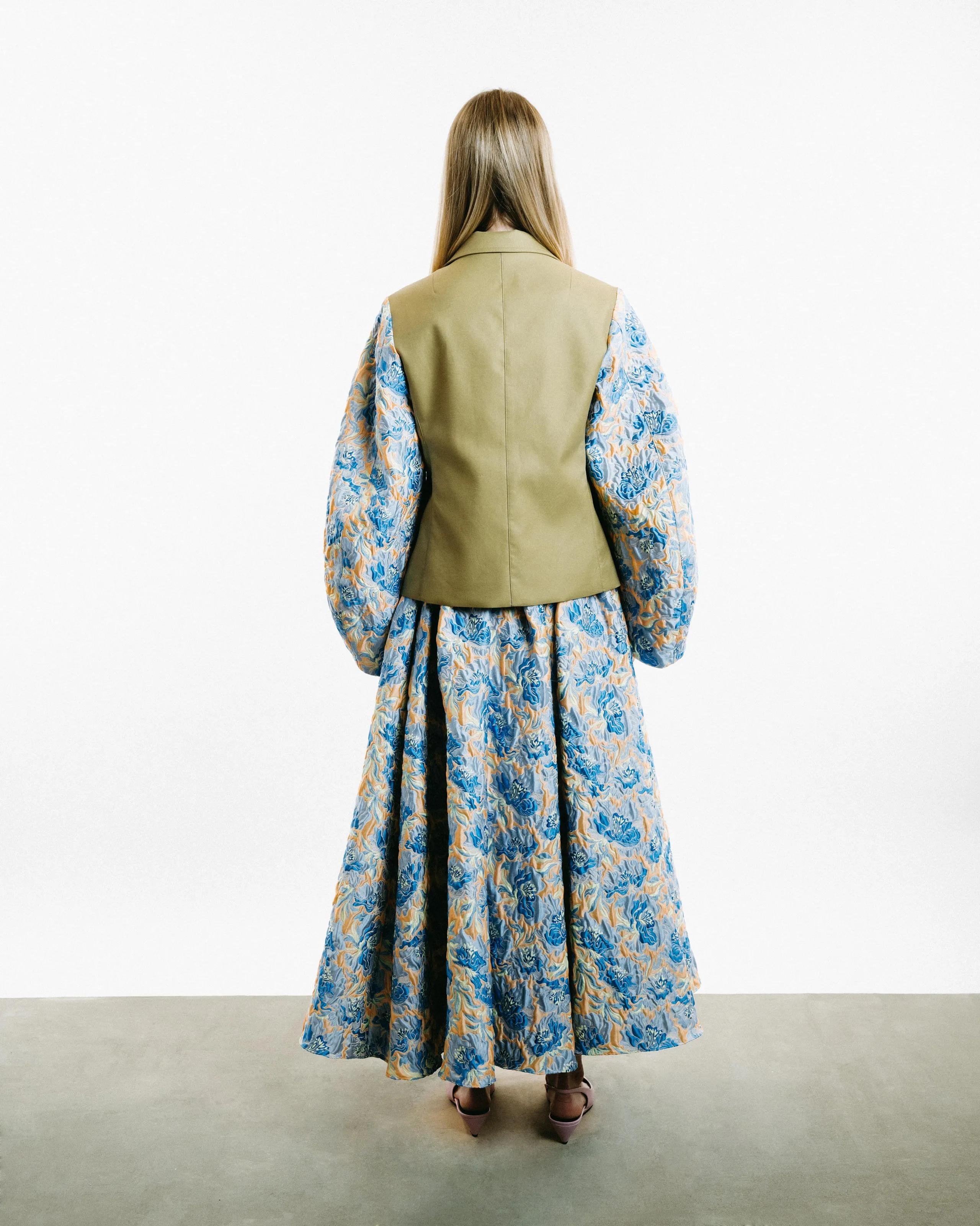 Full Pleated Skirt