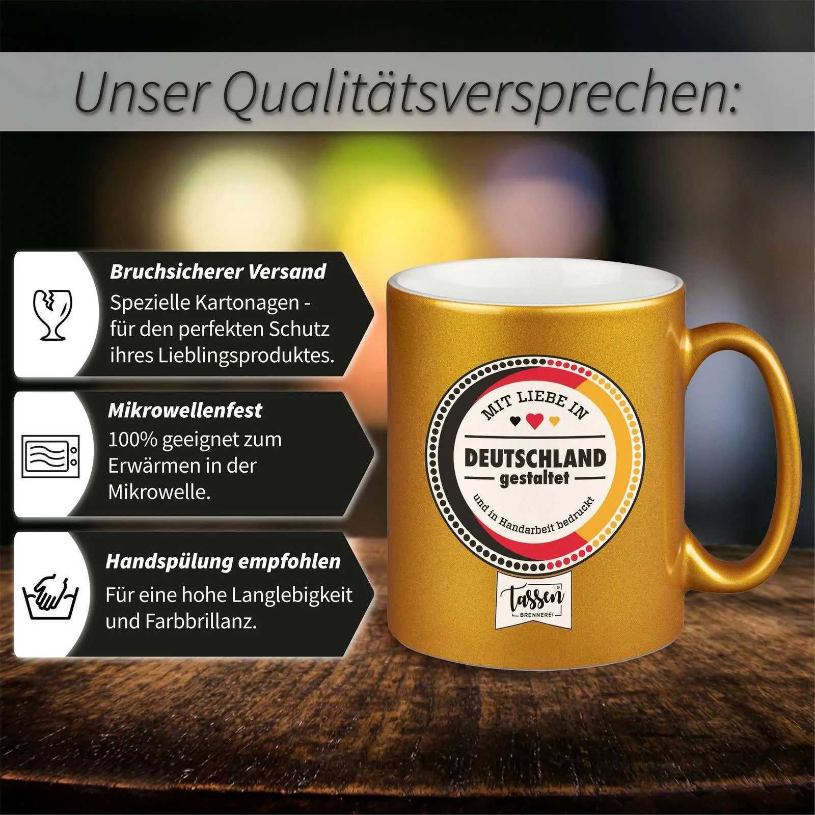 Glitzer-Zaubertasse - Limited Edition