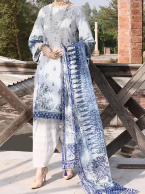 Grey Lawn 3 Piece Unstitched - ALP-3PS-1039
