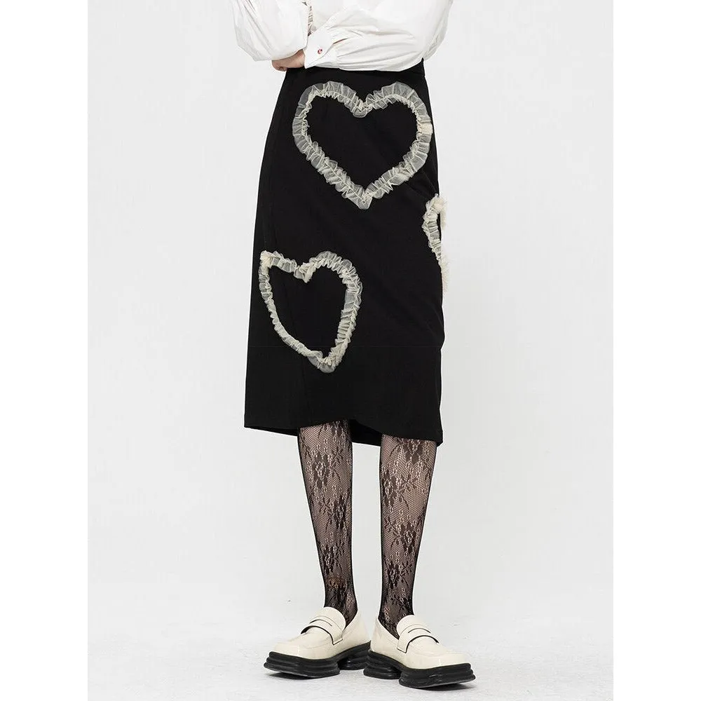 High Waist Long Skirt