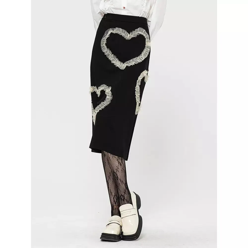 High Waist Long Skirt