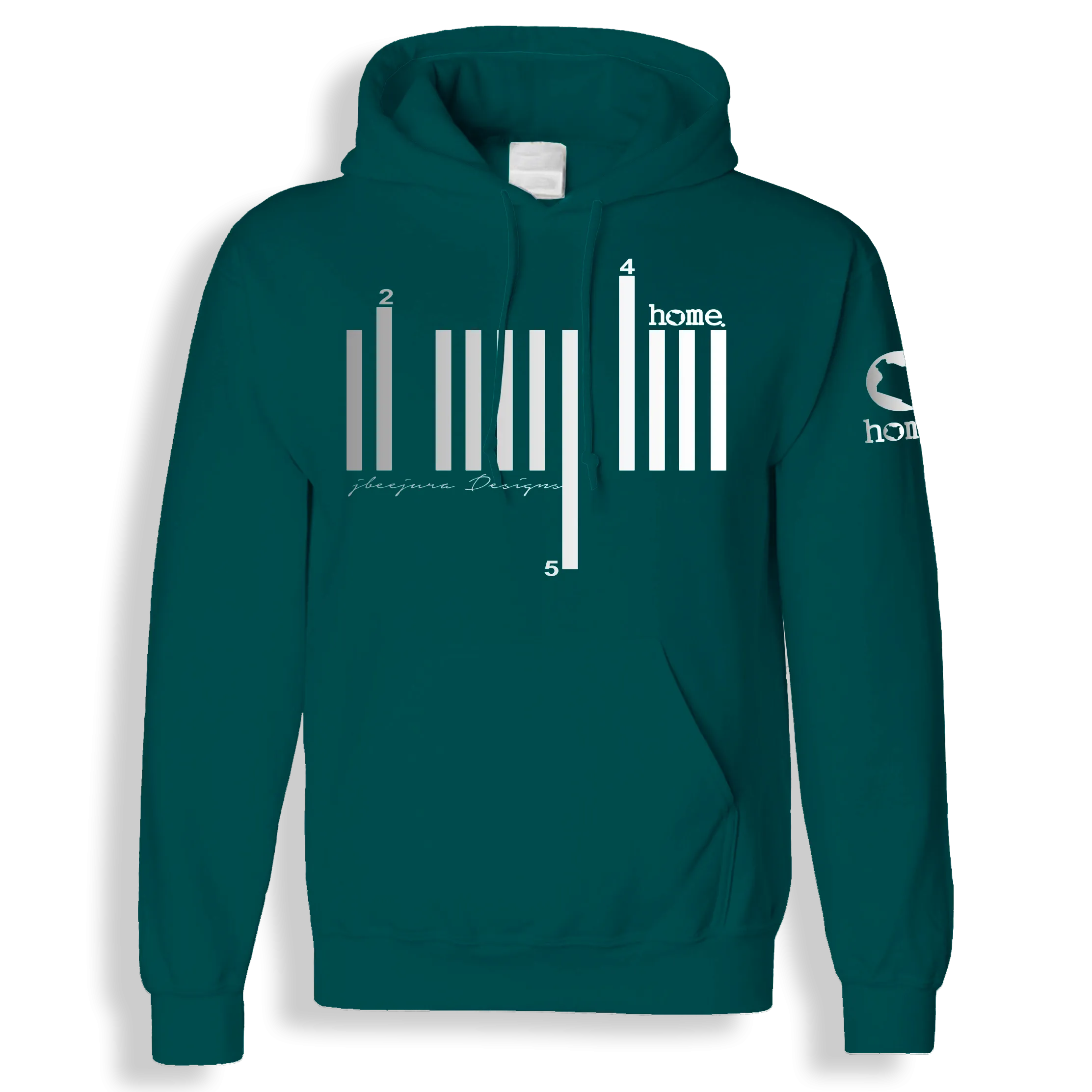 Hoodie - Deep Aqua(Heavy Fabric)