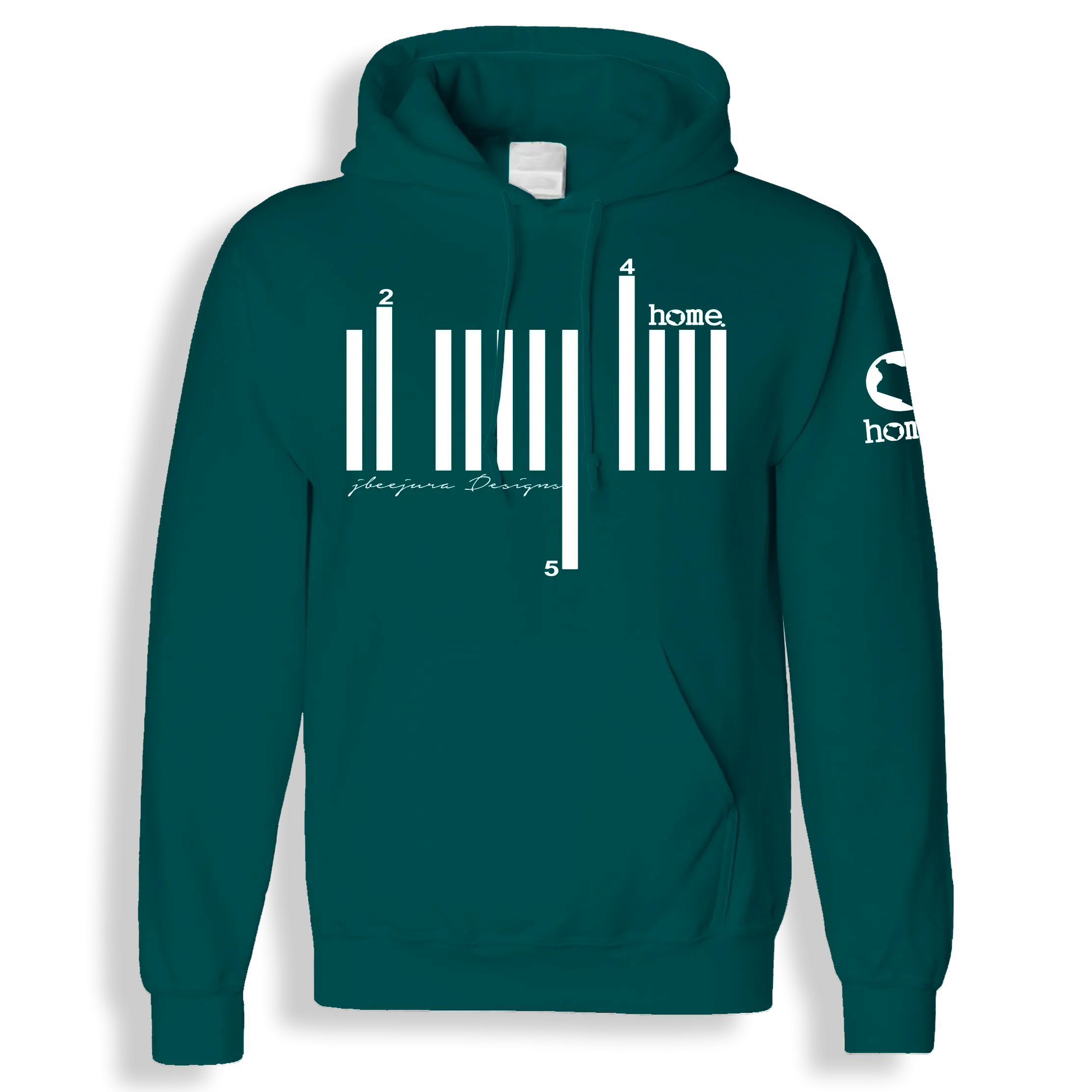 Hoodie - Deep Aqua(Heavy Fabric)
