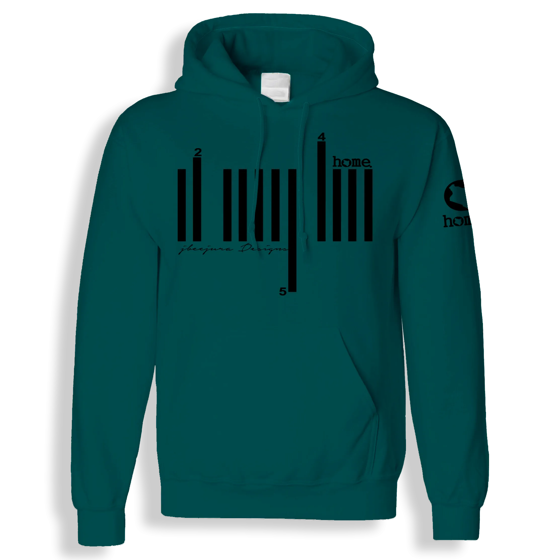 Hoodie - Deep Aqua(Heavy Fabric)