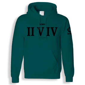 Hoodie - Deep Aqua(Heavy Fabric)