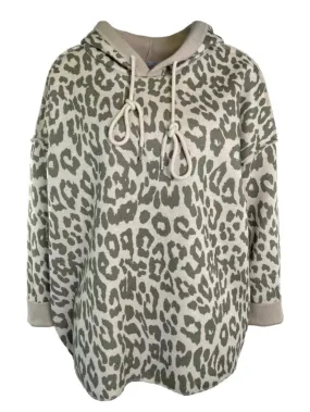 Hoodie Leo olive