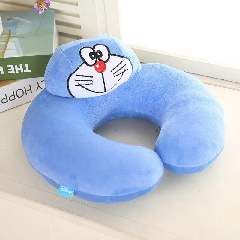 Hoodie Pillow Cute Cat U Shape