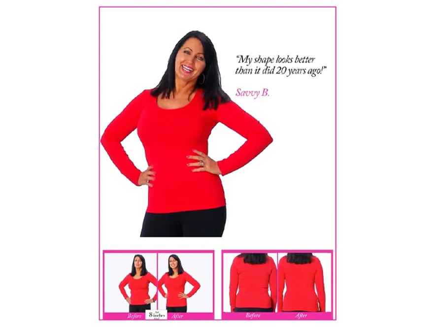InstantFigure Shirred Tank Top Curvy Shapewear WT40011C by InstantFigure - InstaSlim - InstantRecoveryMD