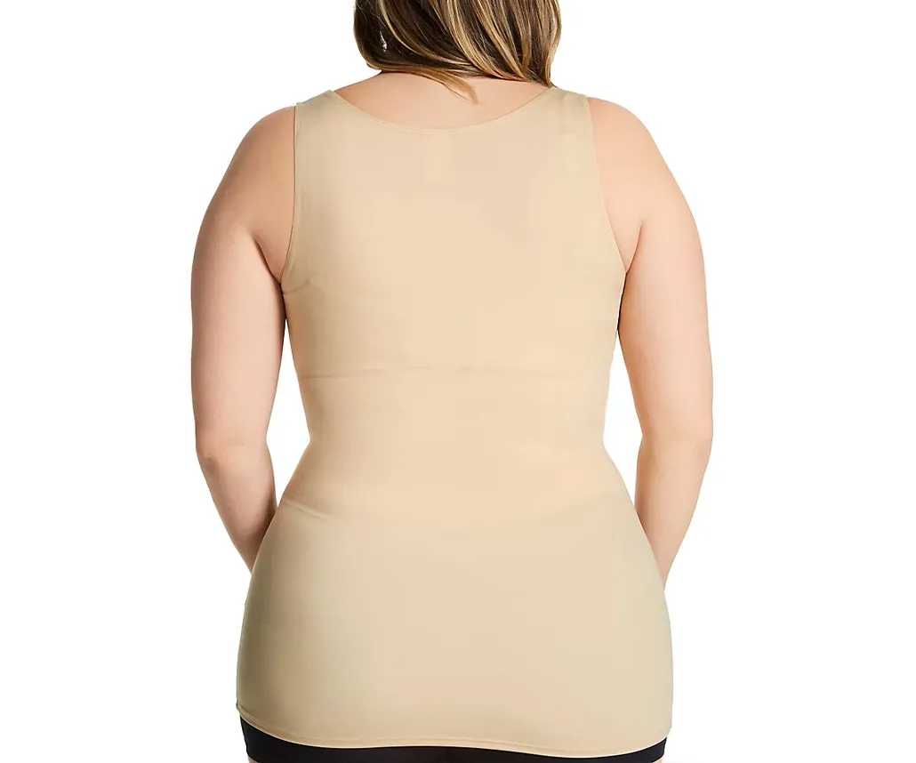 InstantFigure Shirred Tank Top Curvy Shapewear WT40011C by InstantFigure - InstaSlim - InstantRecoveryMD
