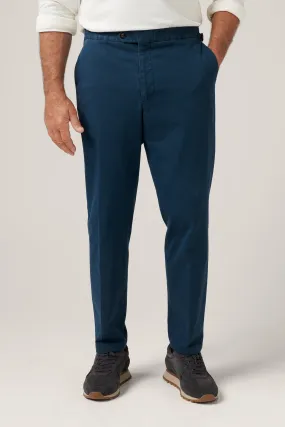 Italian Melange Chino - Petrol