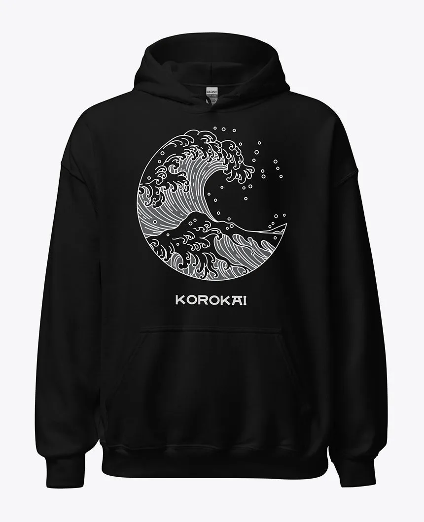 Japanese Black Hoodie
