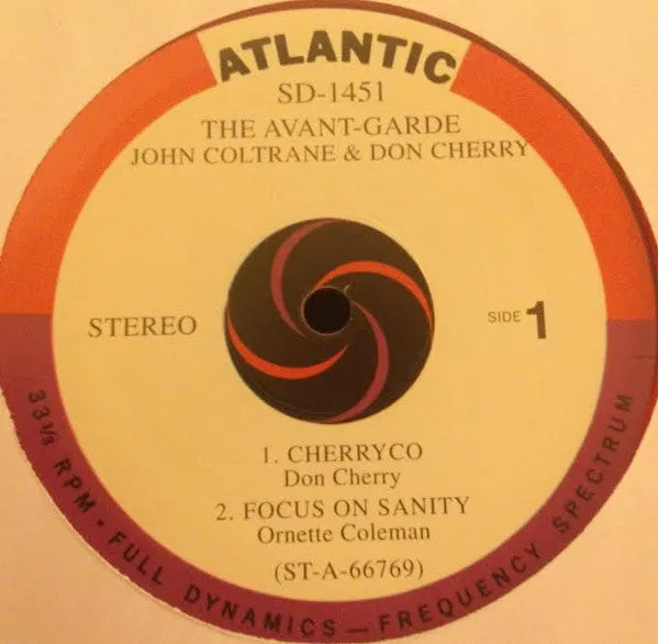 John Coltrane And Don Cherry - The Avant-Garde (LP, Album, Ltd, RE, 180) (VG )
