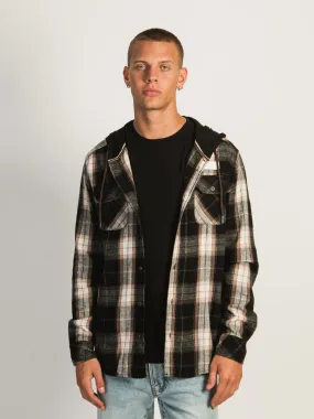 KOLBY CLASSIC 2 POCKET HOODIE- BLACK