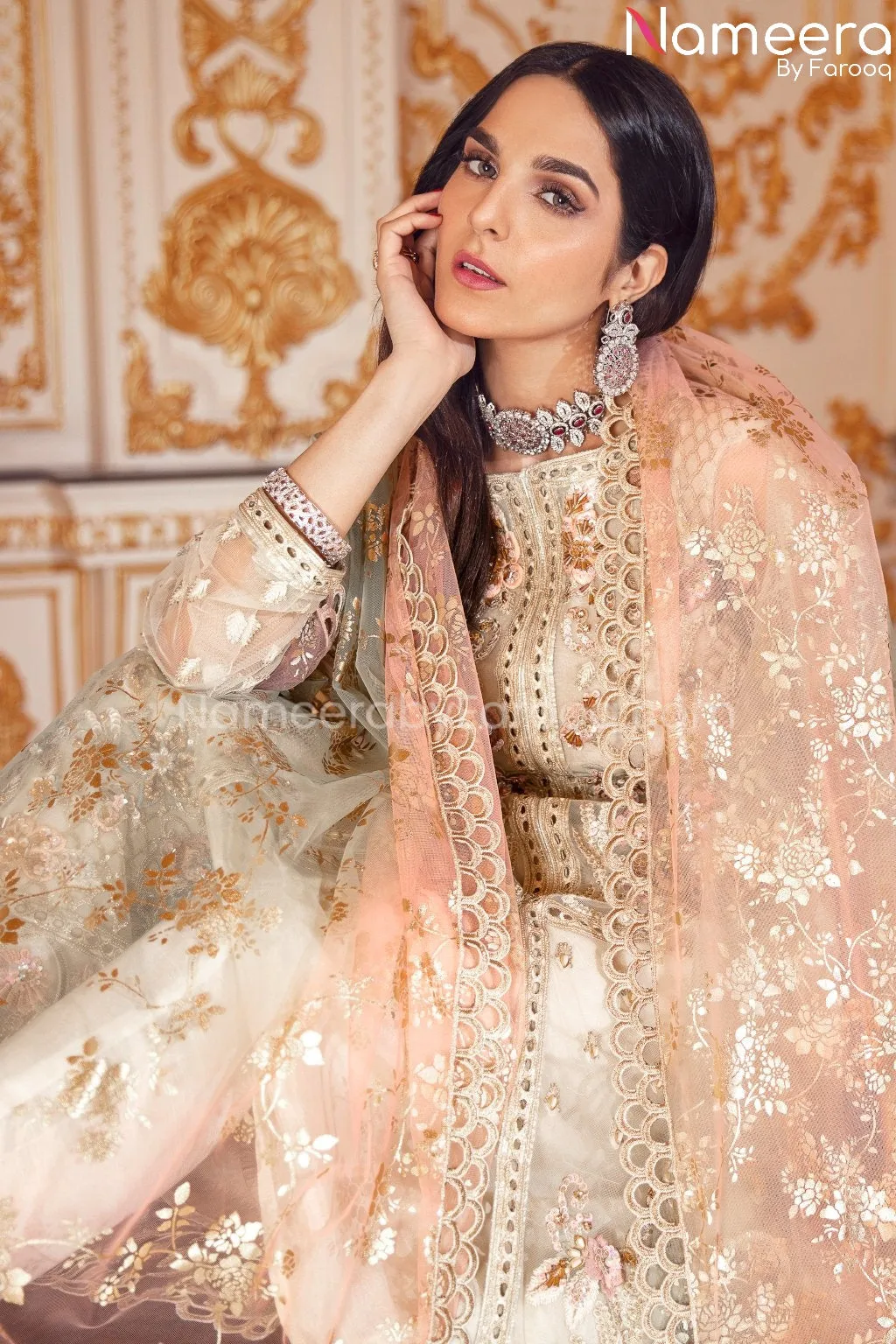 Latest Pakistani Dress Online for Wedding Party #BP186