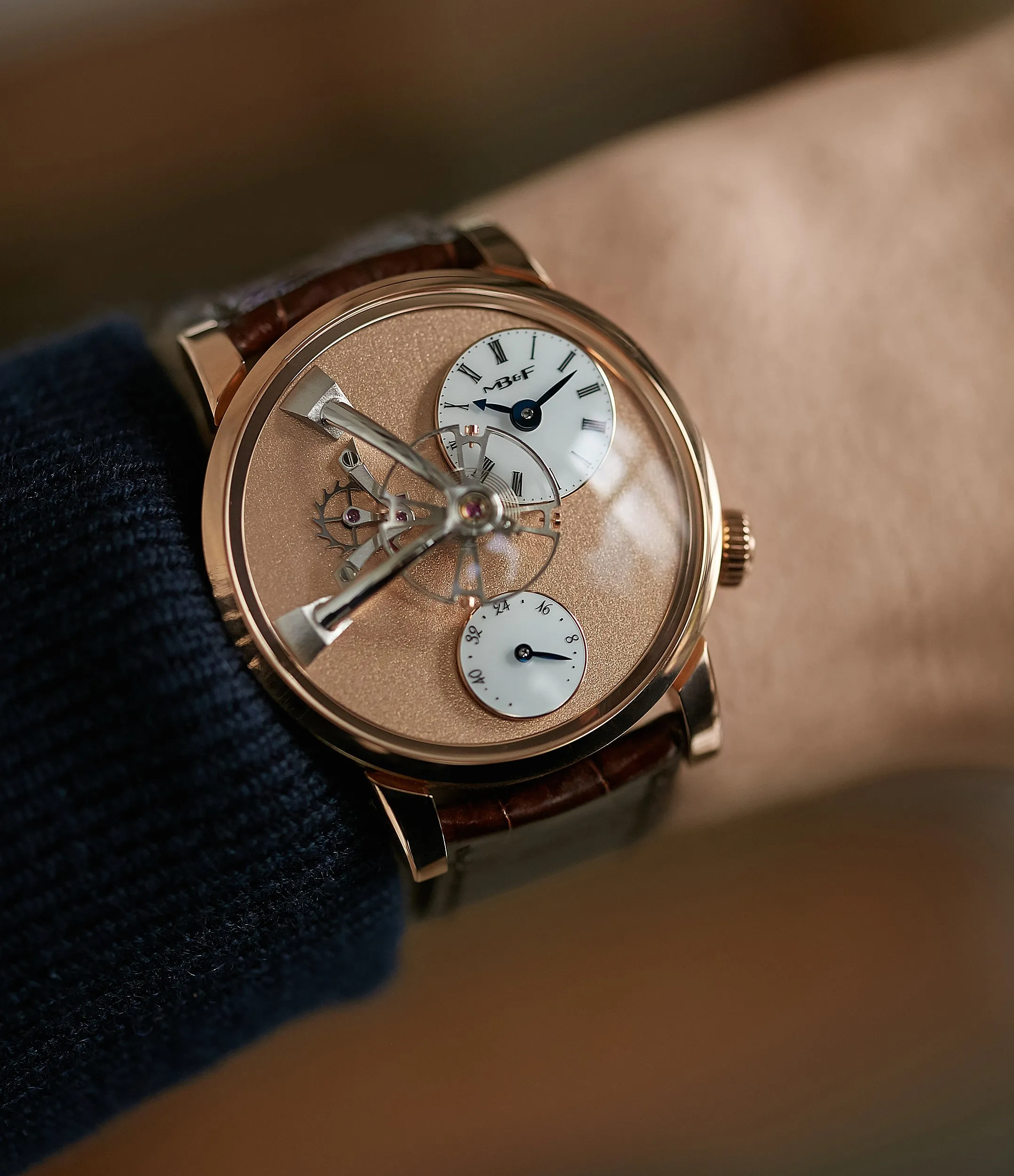 Legacy Machine LM101 | Frost Dial | Rose Gold