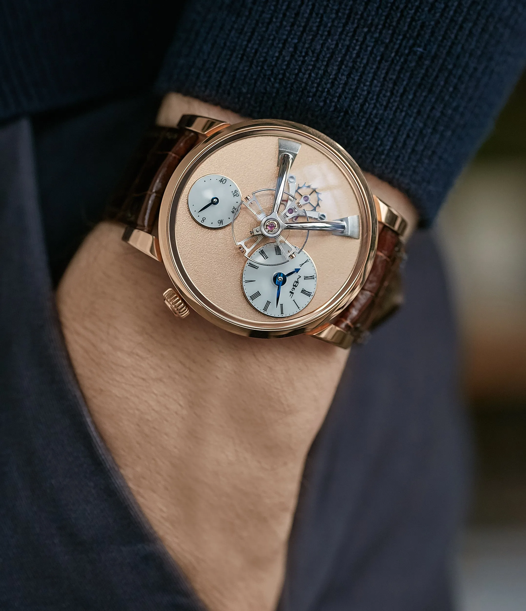 Legacy Machine LM101 | Frost Dial | Rose Gold