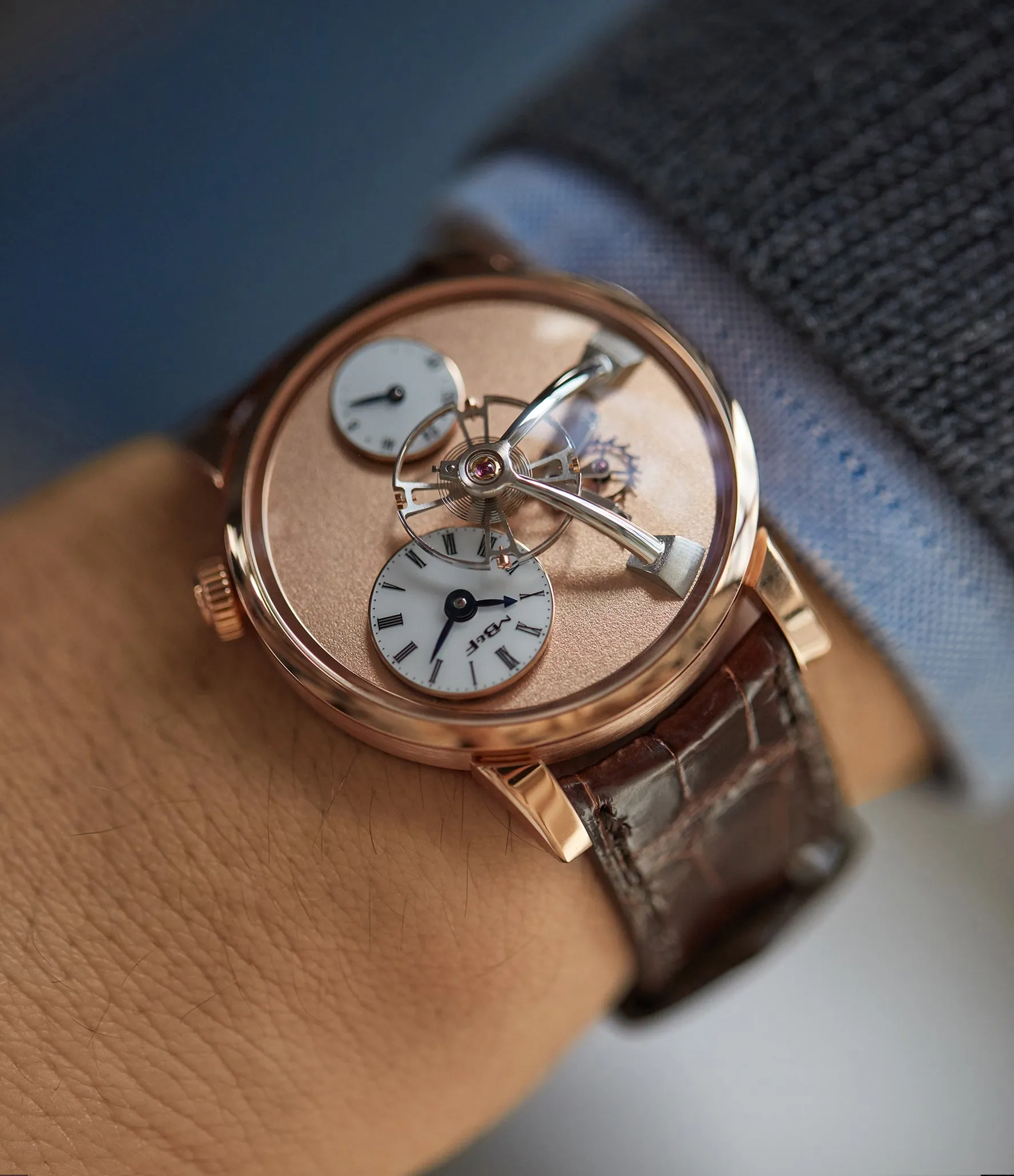 Legacy Machine LM101 | Frost Dial | Rose Gold