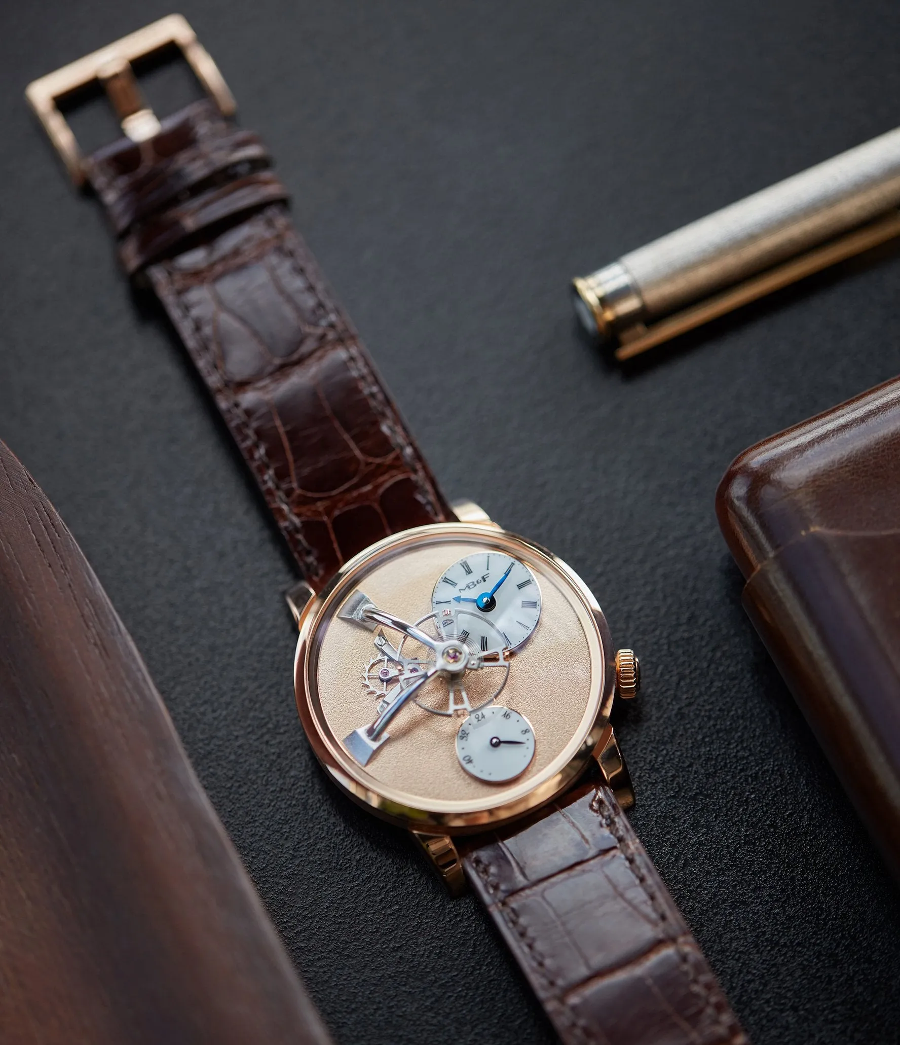 Legacy Machine LM101 | Frost Dial | Rose Gold