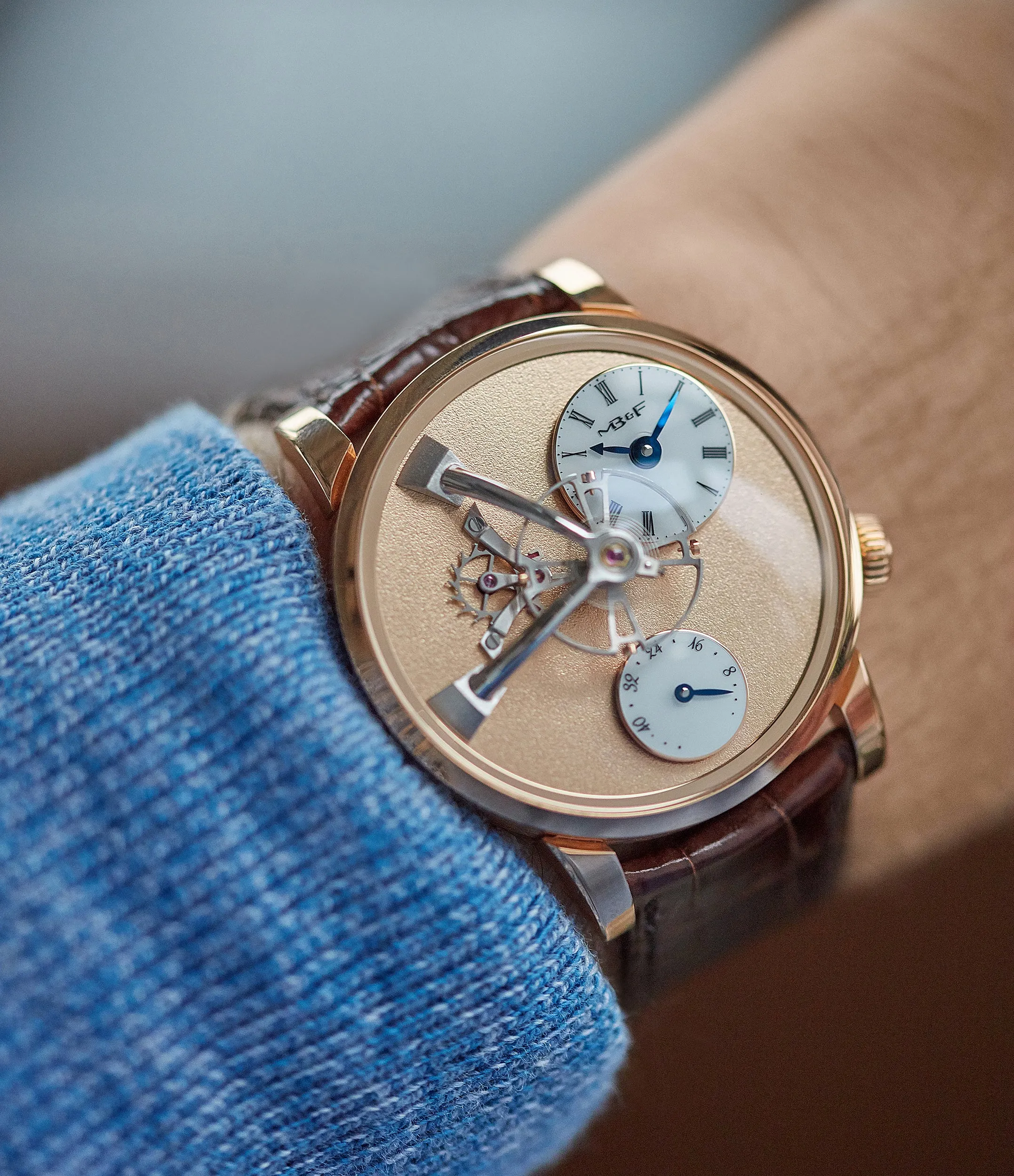 Legacy Machine LM101 | Frost Dial | Rose Gold
