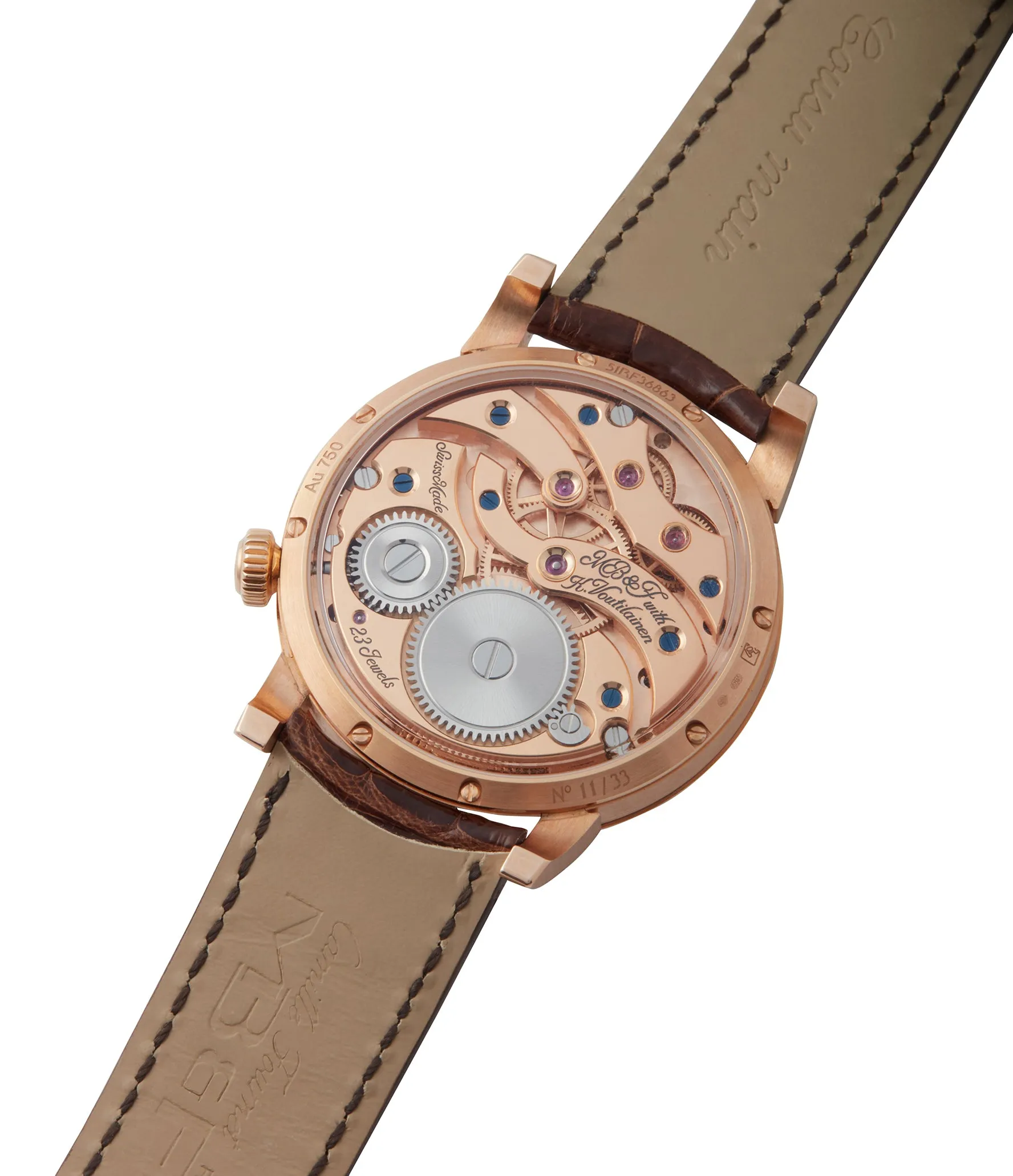 Legacy Machine LM101 | Frost Dial | Rose Gold