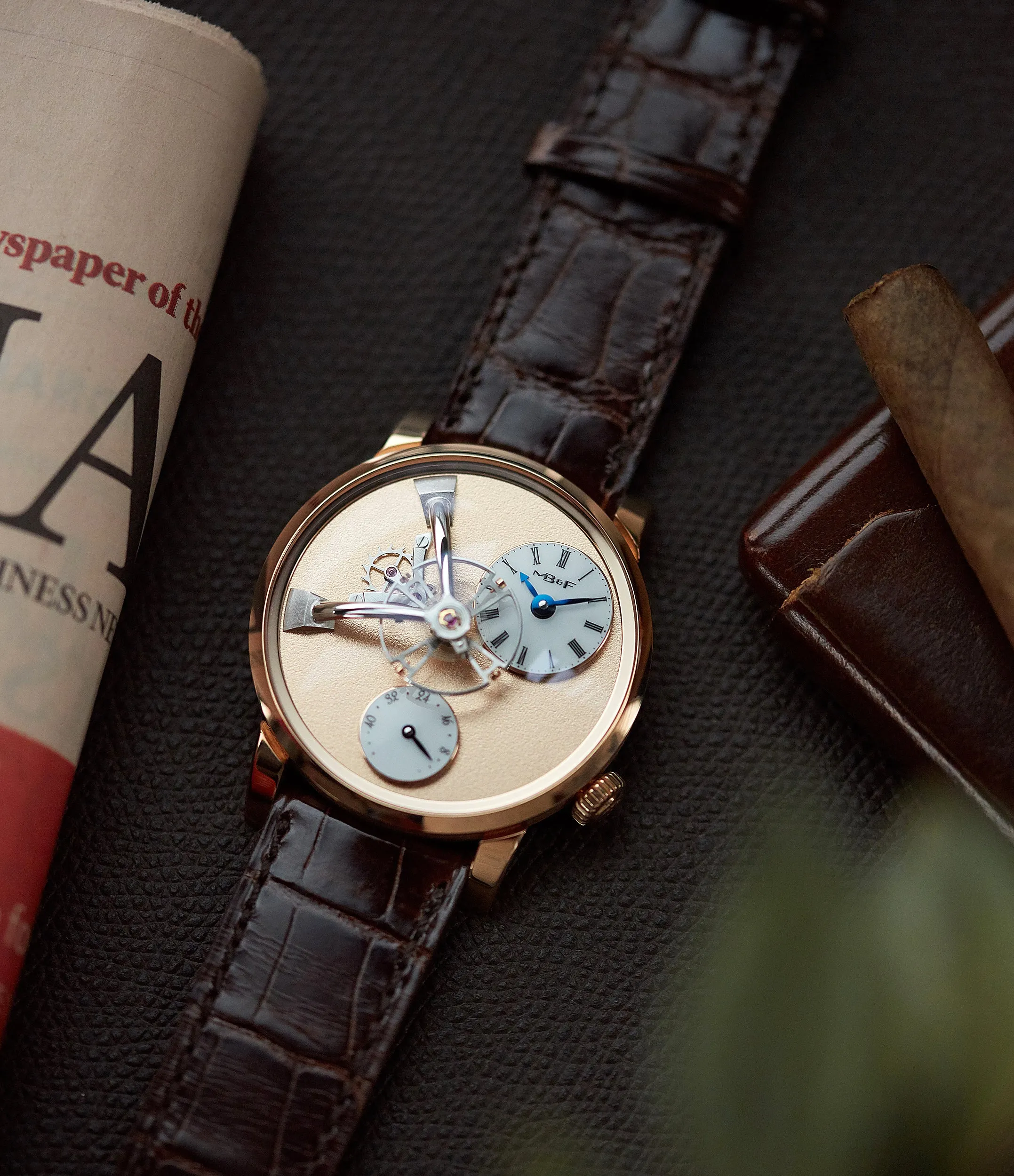 Legacy Machine LM101 | Frost Dial | Rose Gold