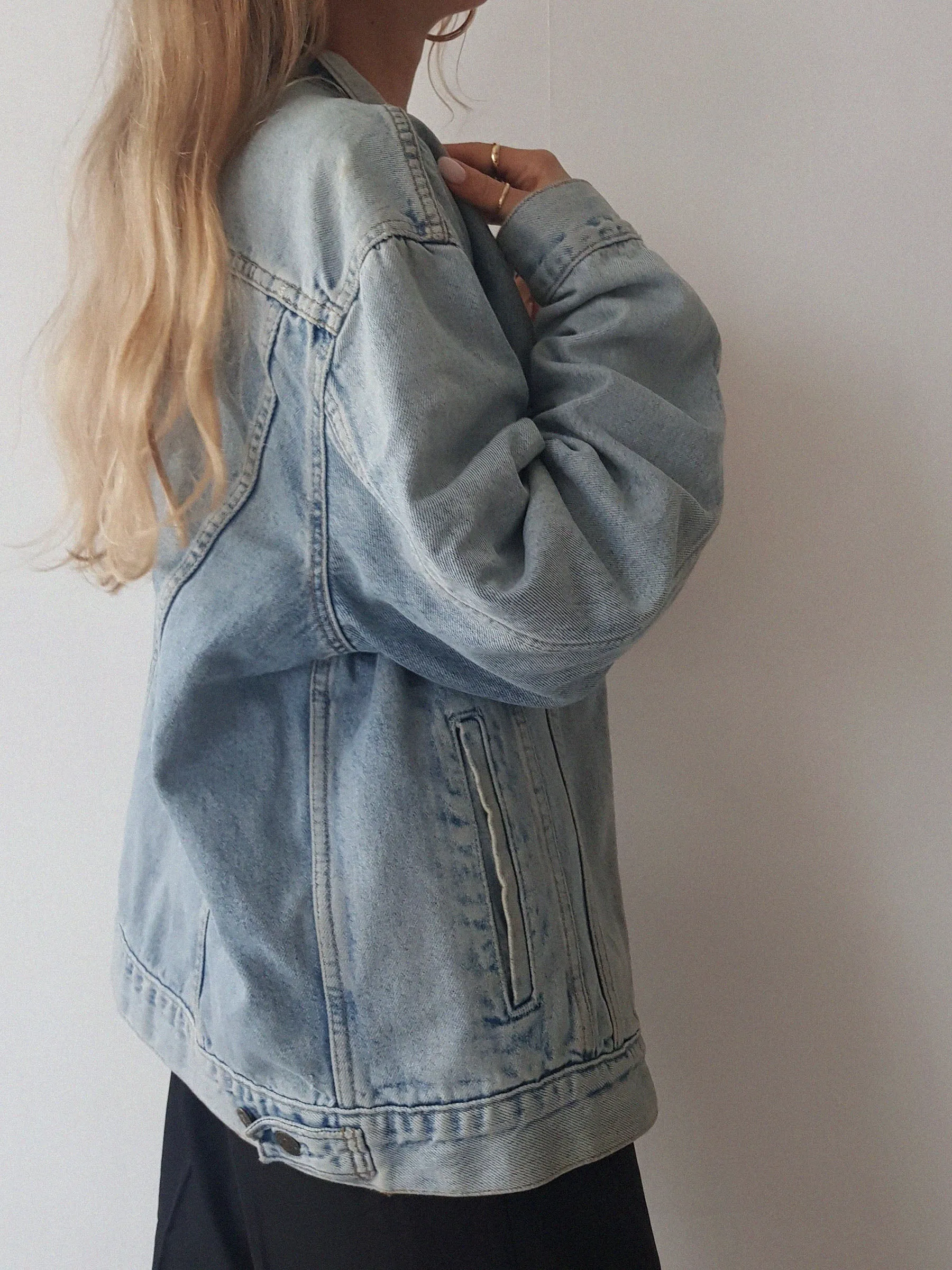 LEVIS COAT // denim 80