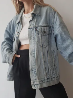 LEVIS COAT // denim 80