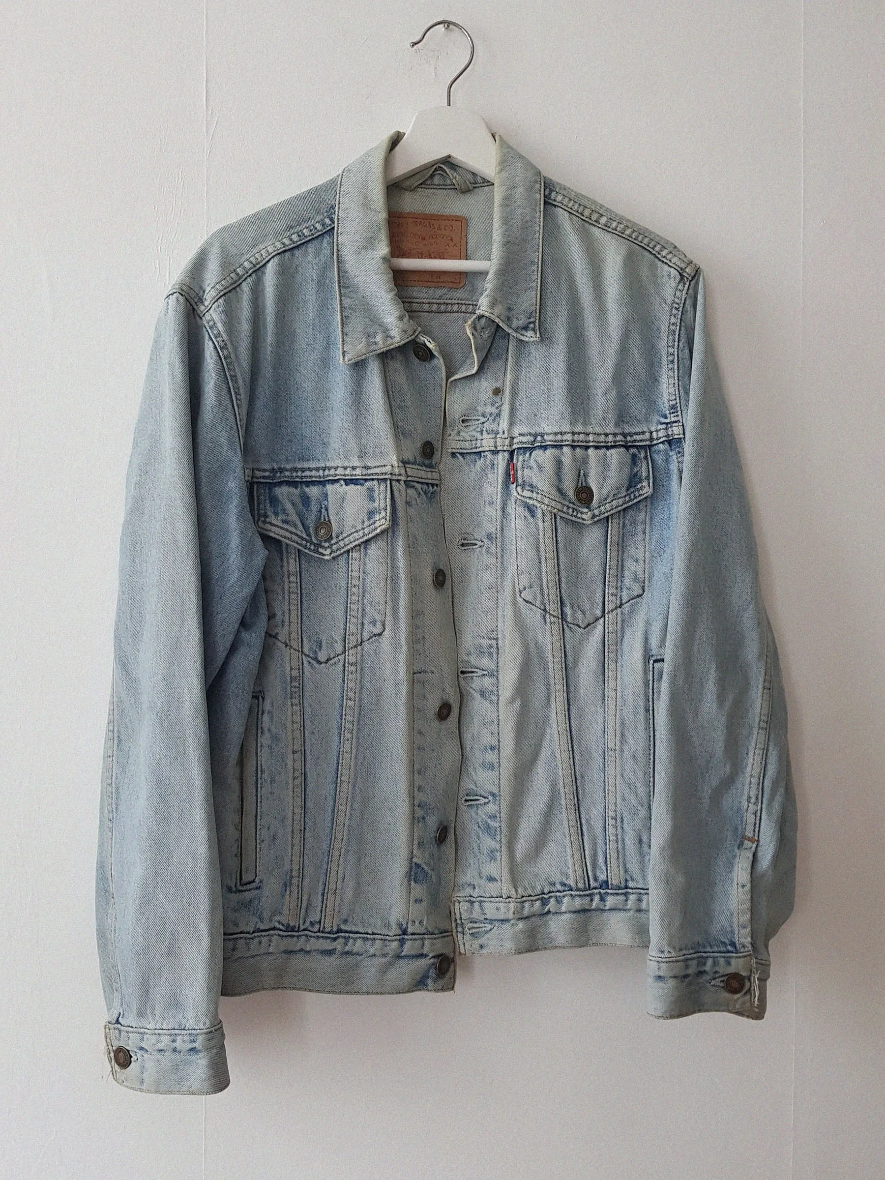 LEVIS COAT // denim 80