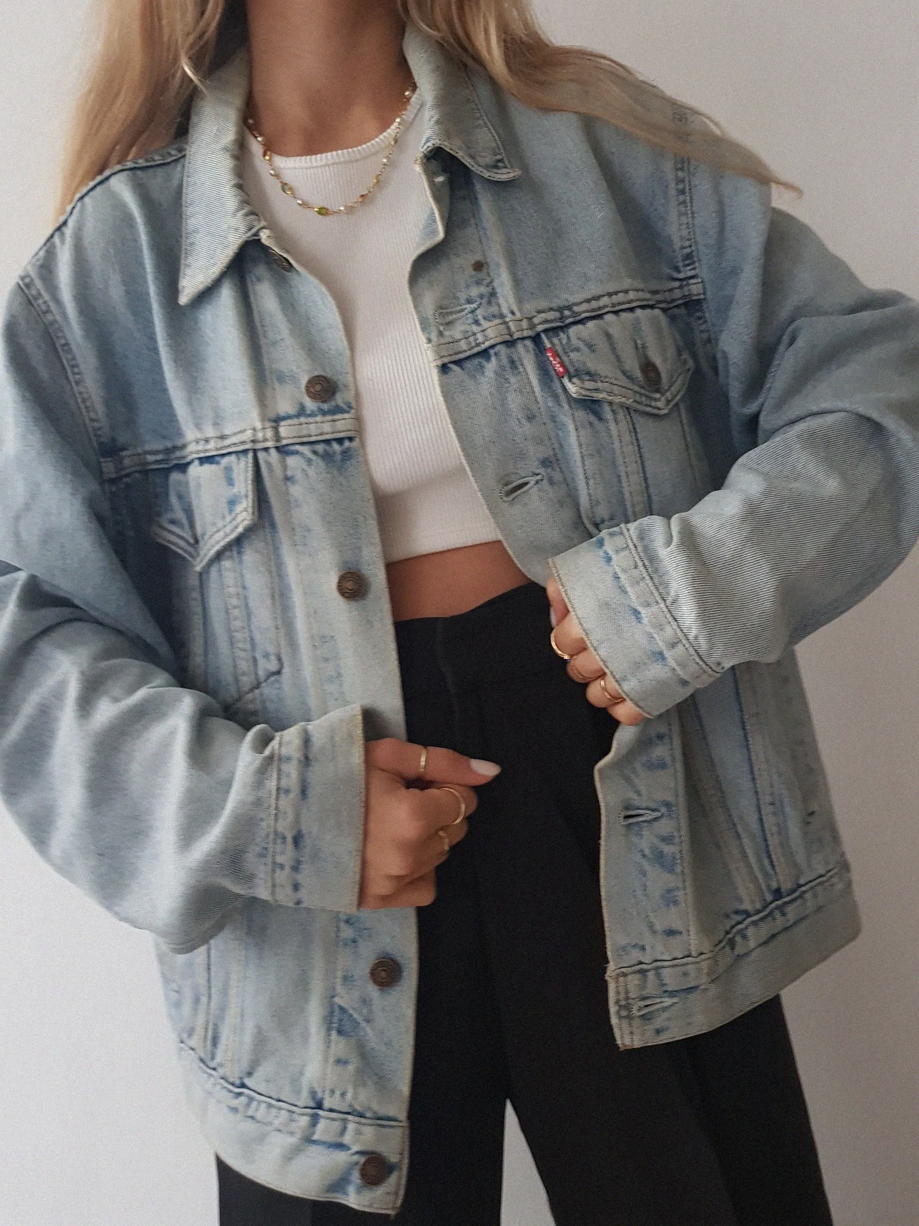LEVIS COAT // denim 80