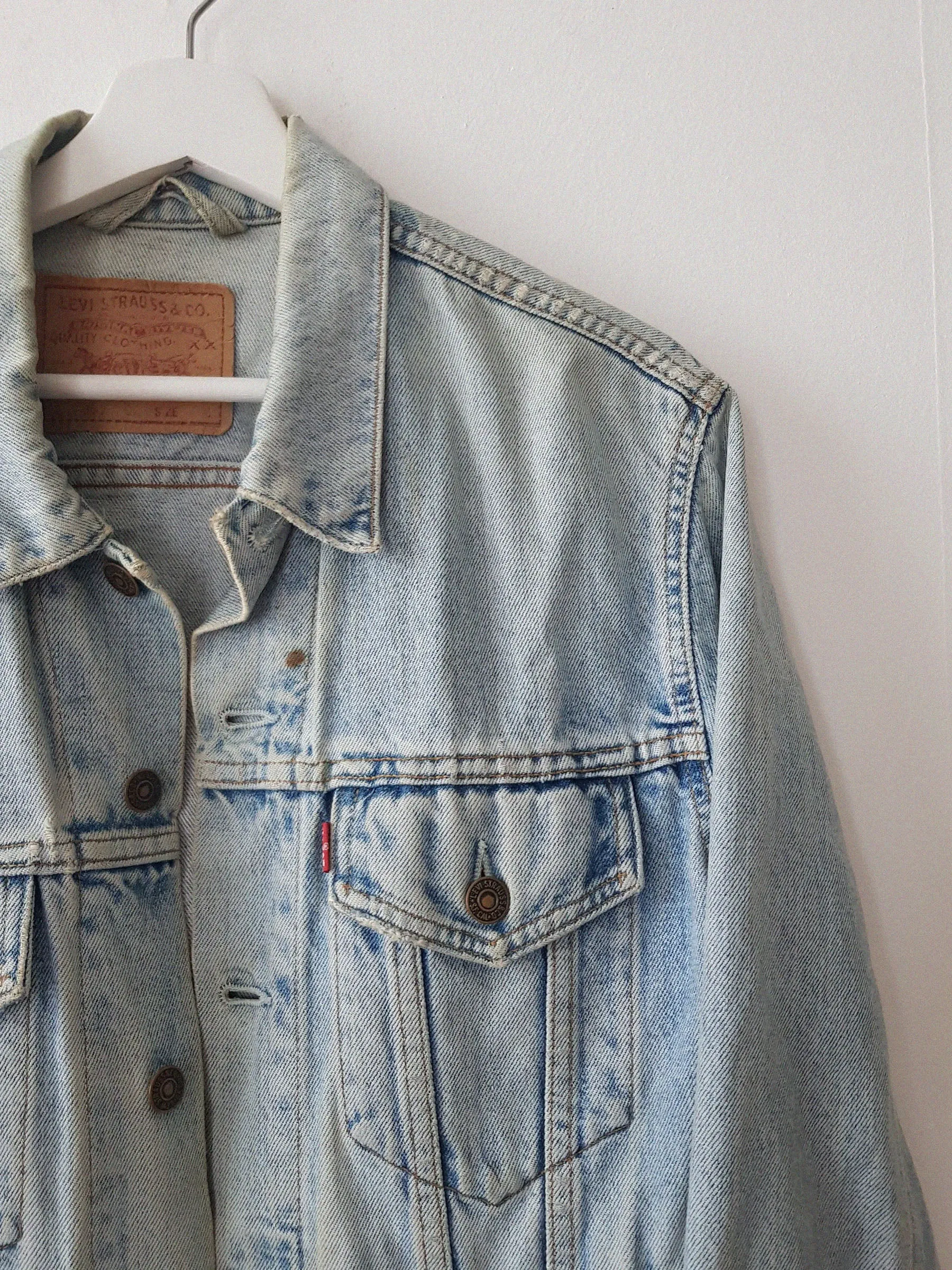 LEVIS COAT // denim 80