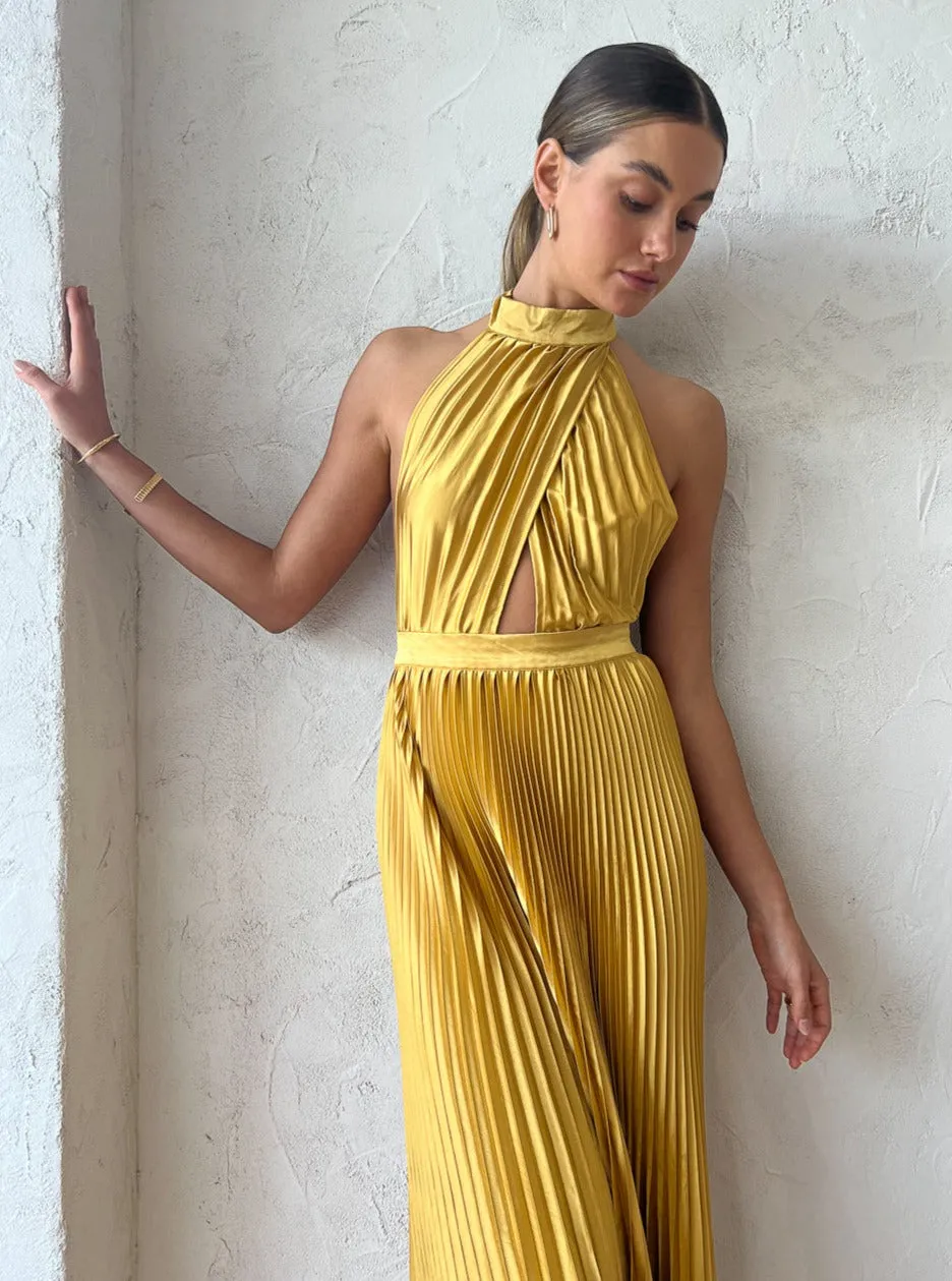 Lidee Renaissance Gown in Marigold