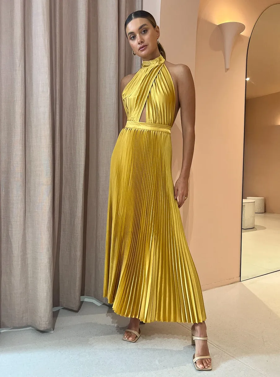Lidee Renaissance Gown in Marigold