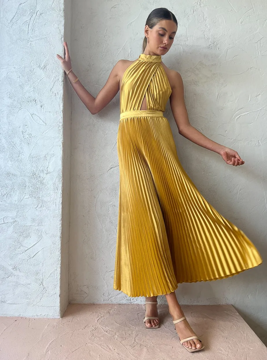 Lidee Renaissance Gown in Marigold