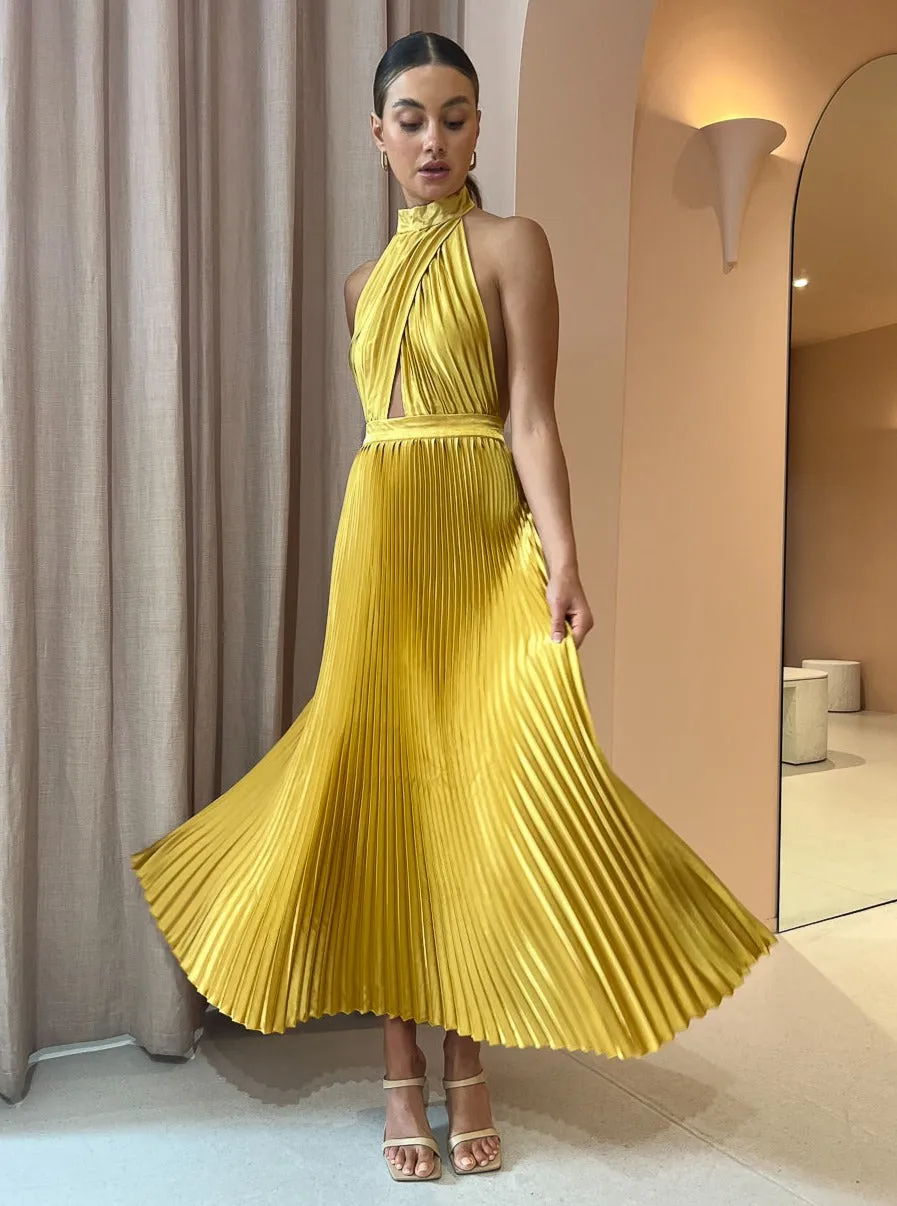 Lidee Renaissance Gown in Marigold