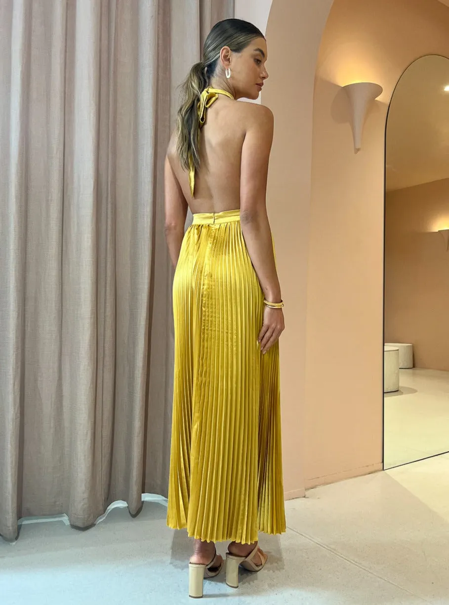 Lidee Renaissance Gown in Marigold