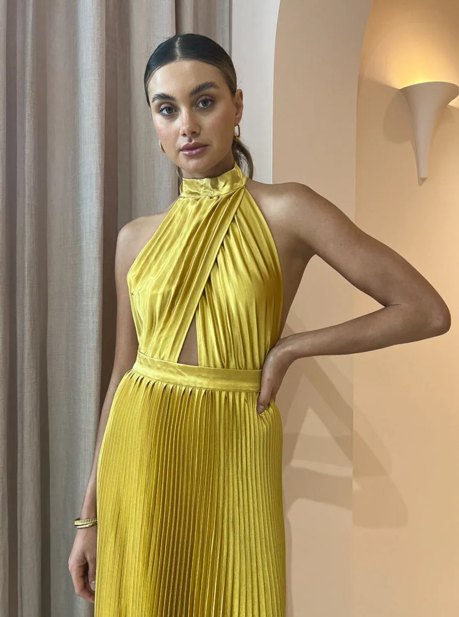 Lidee Renaissance Gown in Marigold