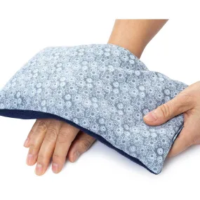 Limited Edition - Small Heating Pad Microwavable - Moist Hot Compress (Grey Flowers)