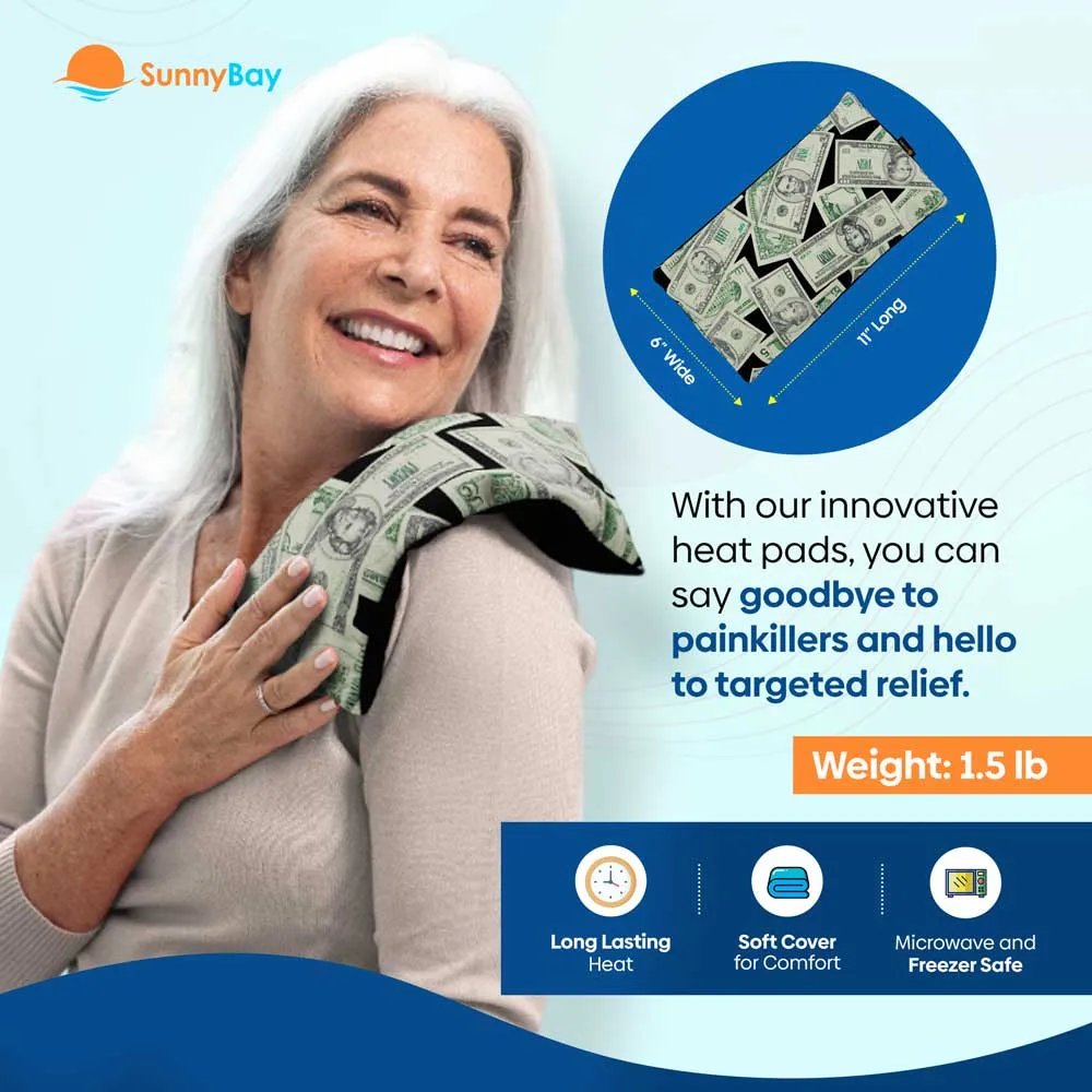 Limited Edition - Small Heating Pad Microwavable - Moist Hot Compress (Lucky Money)
