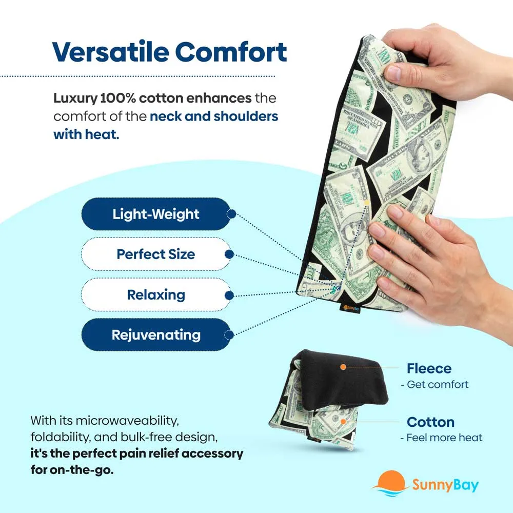 Limited Edition - Small Heating Pad Microwavable - Moist Hot Compress (Lucky Money)