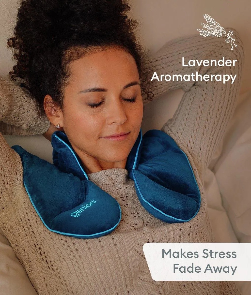 Magma Microwavable Heating Pad for Shoulders and Neck Space Blue