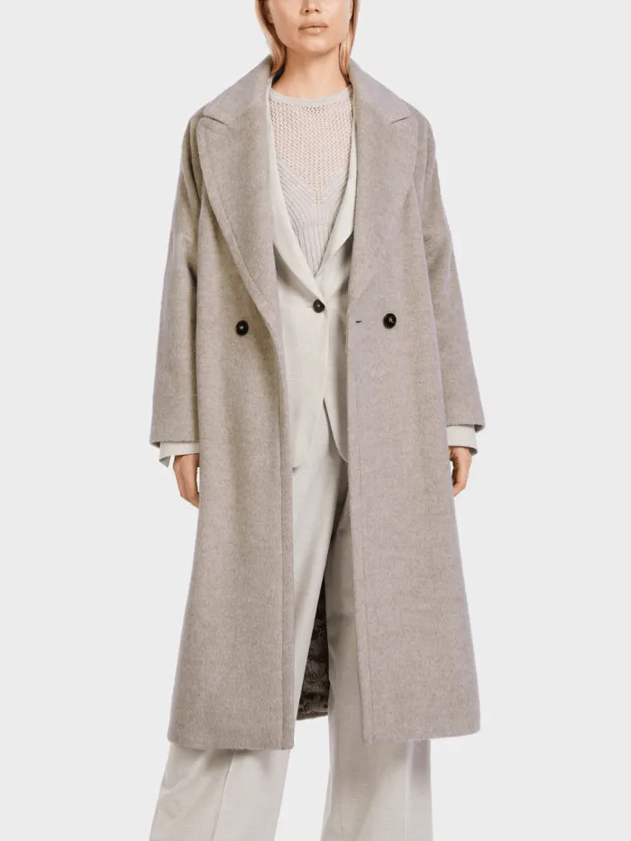 Marc Cain Collections Wool Coat With Kimono Sleeves VC 11.27 W84 COL 178