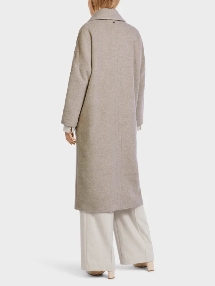 Marc Cain Collections Wool Coat With Kimono Sleeves VC 11.27 W84 COL 178