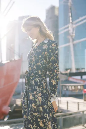 MASON'S DAUGHTER Samantha Shirt Dress, Heirloom Bouquet Viscose Twill